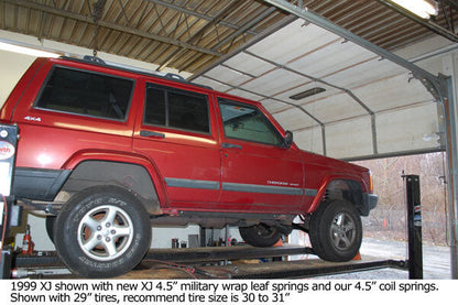 Jeep Cherokee 4.5 Inch Rear Leaf Spring (84-01, XJ) Clayton Off Road-2