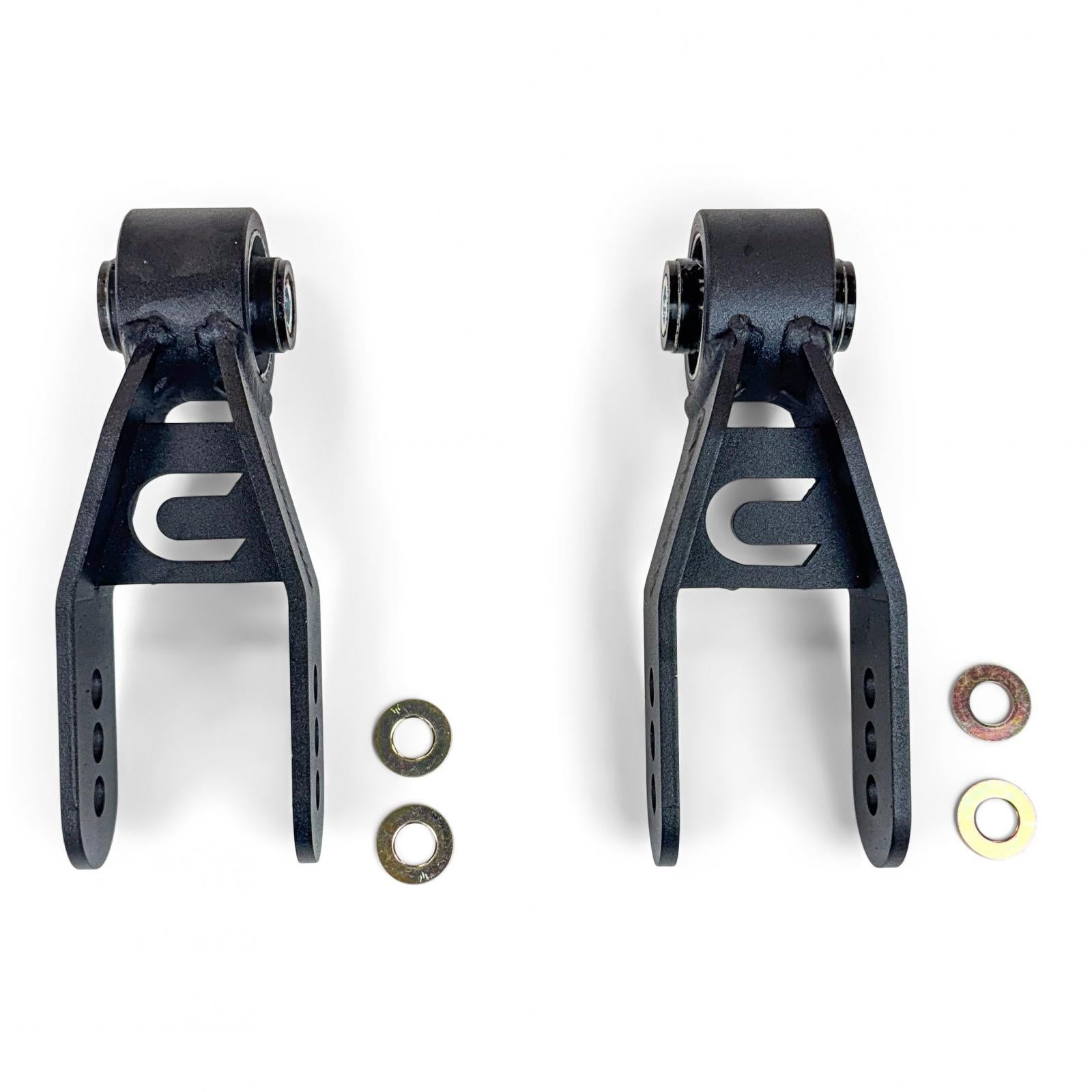Clayton Off Road Jeep Cherokee Adjustable Rear Shackles 1984-2001 XJ Clayton Off Road