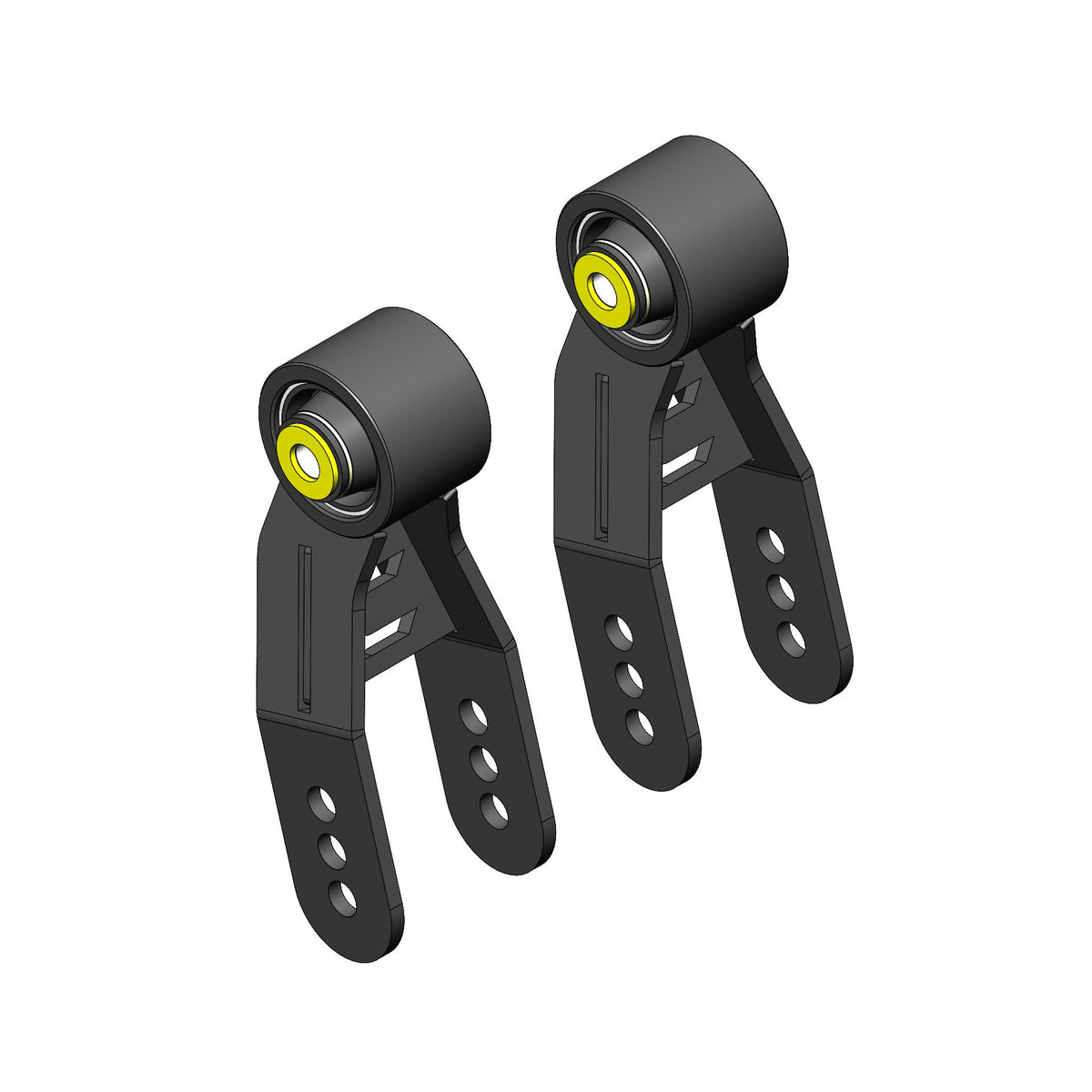 Jeep Cherokee Adjustable Rear Shackles 1984-2001 XJ Clayton Off Road-2