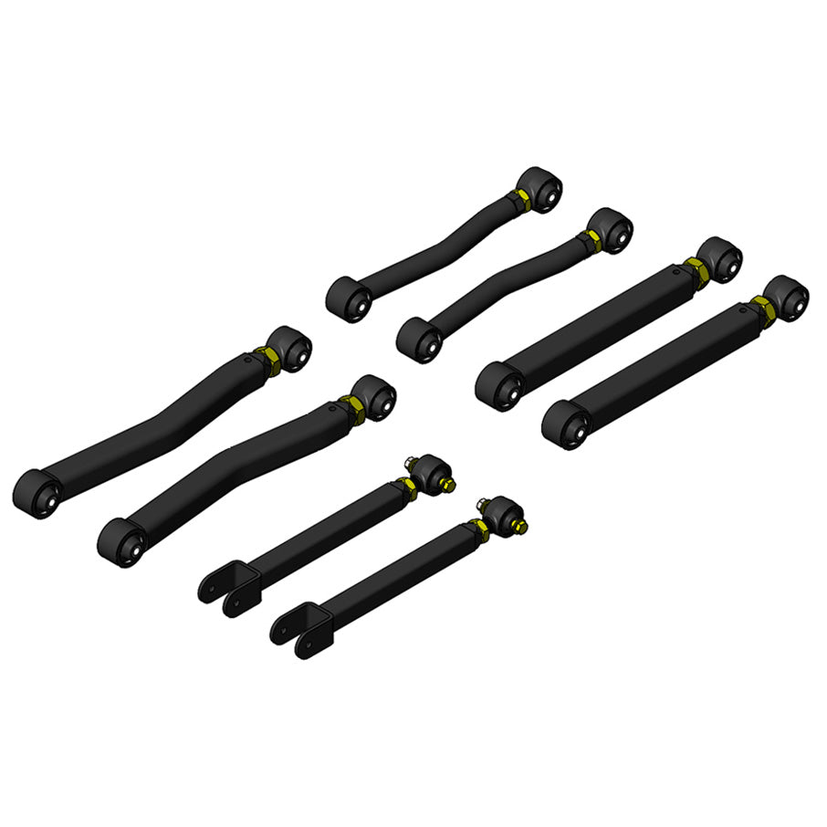 Clayton Off Road Jeep Wrangler Overland Plus Short Control Arm Kit 2007-2018 JK Clayton Off Road
