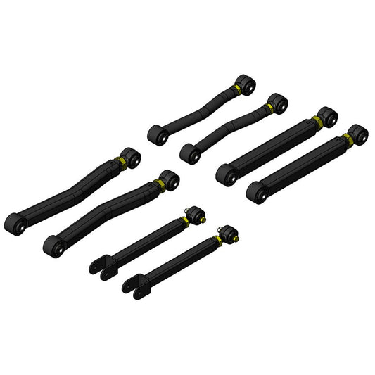 Jeep Wrangler Overland Plus Short Control Arm Kit 2018+ JL Clayton Off Road-1
