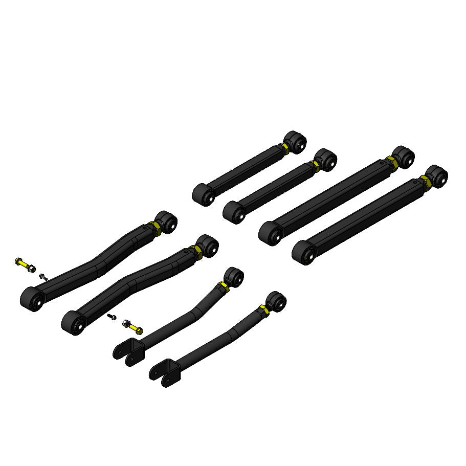 Clayton Off Road Jeep Gladiator Overland Plus Short Control Arm Kit 2020+ JT Clayton Off Road