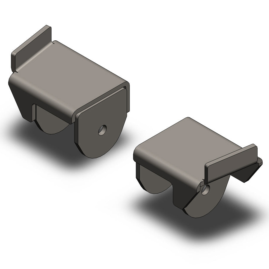 Clayton Off Road Jeep Wrangler Front Frame Brackets 1997-2006 TJ/LJ Clayton Off Road