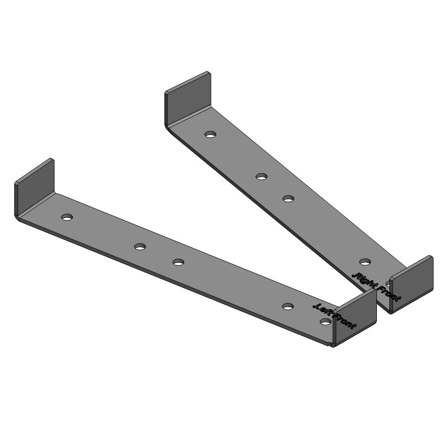 Clayton Off Road Jeep Frame Bracket Location Templates Clayton Offroad