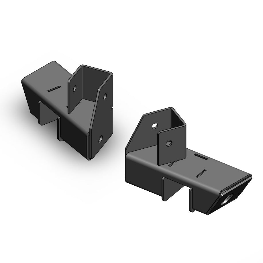 Clayton Off Road Jeep Grand Cherokee Rear Frame Brackets 1999-2004 WJ Clayton Off Road