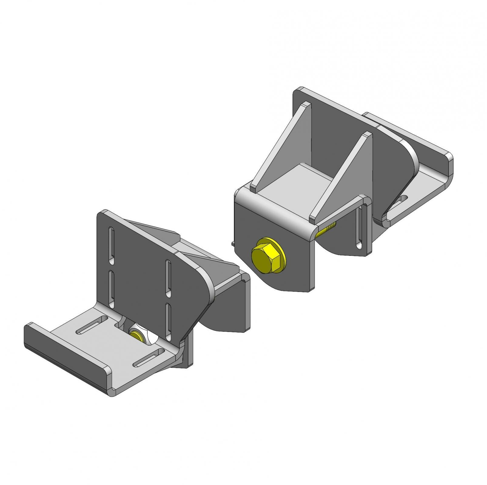 Clayton Off Road Jeep Front Long Arm Frame Brackets 2018+ JL/JT Clayton Off Road