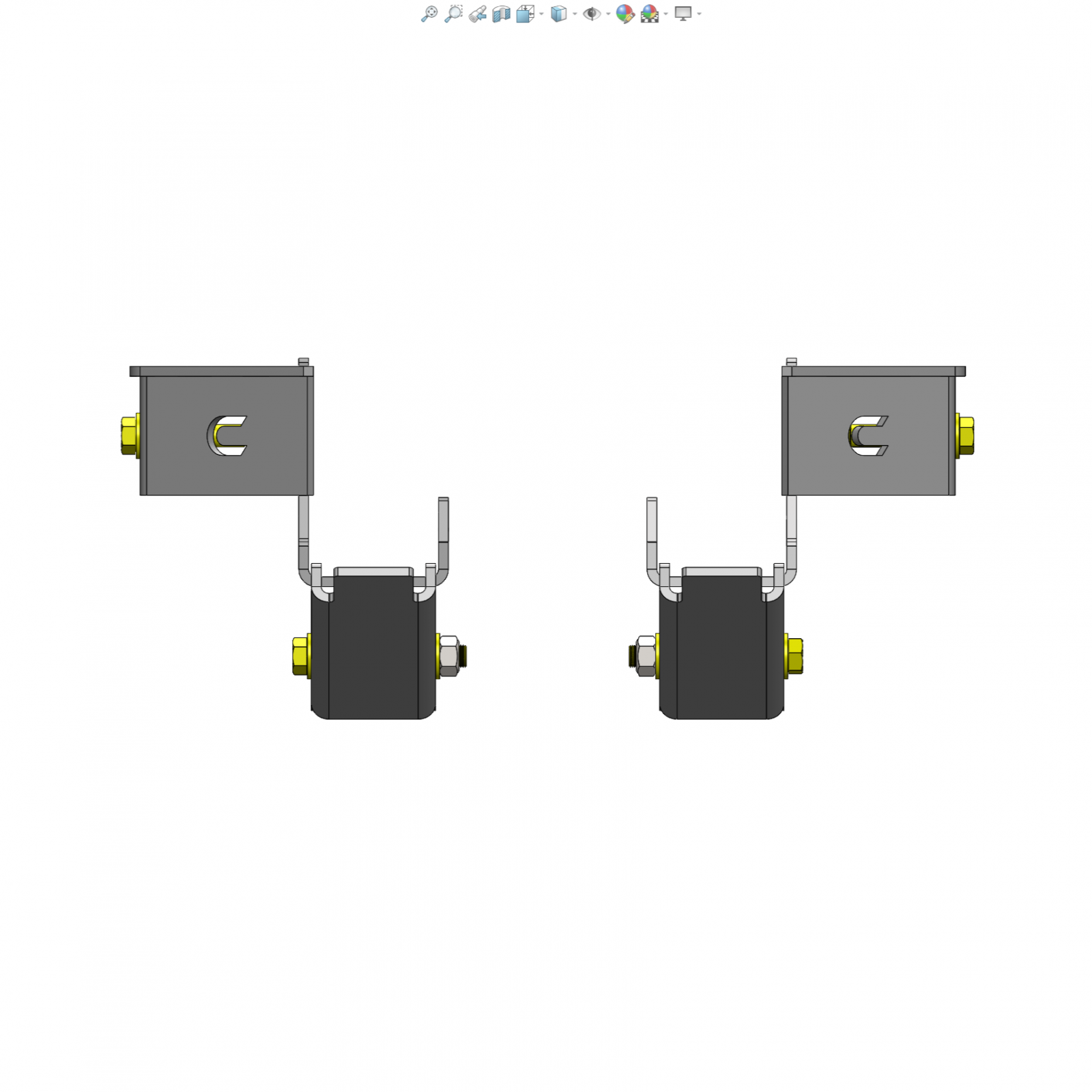 Jeep Wrangler Rear Long Arm Frame Brackets 2018+ JL Clayton Off Road-4
