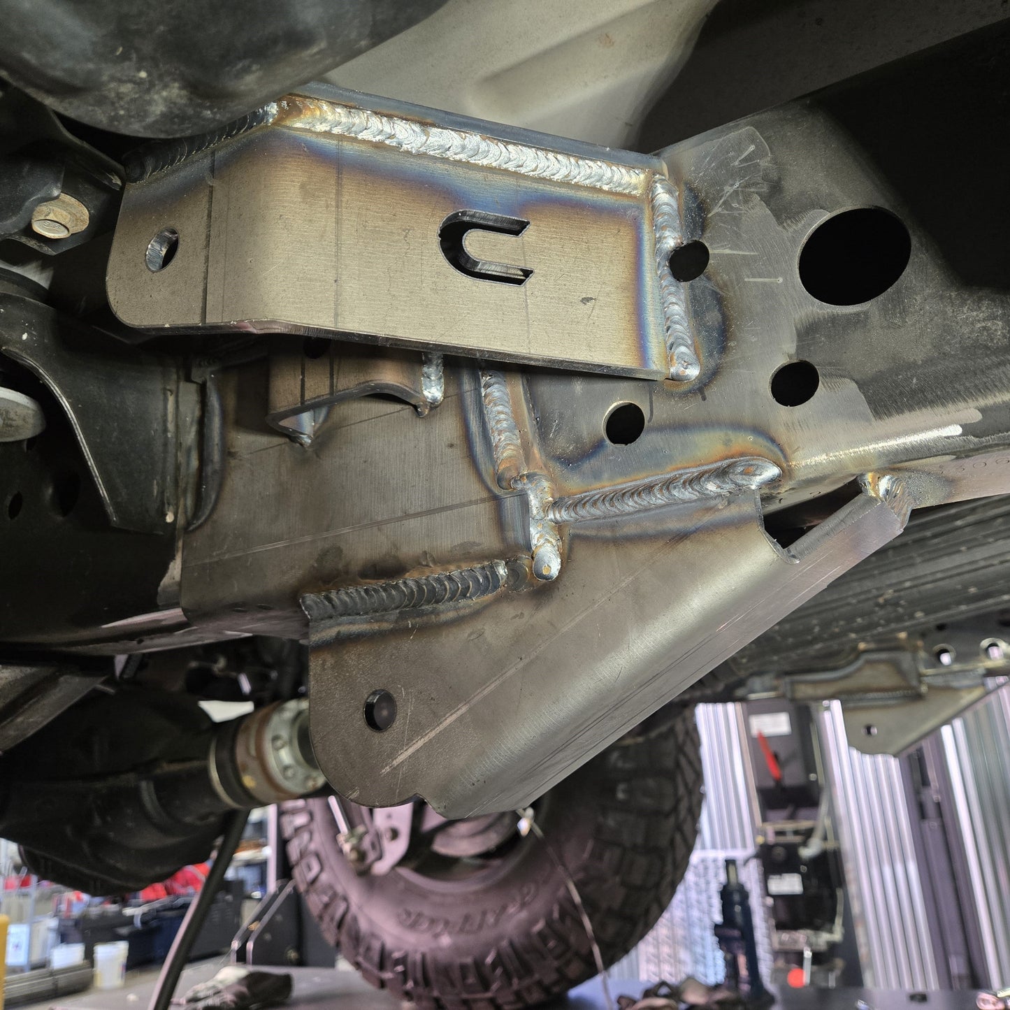 Jeep Wrangler Rear Long Arm Frame Brackets 2018+ JL Clayton Off Road-5