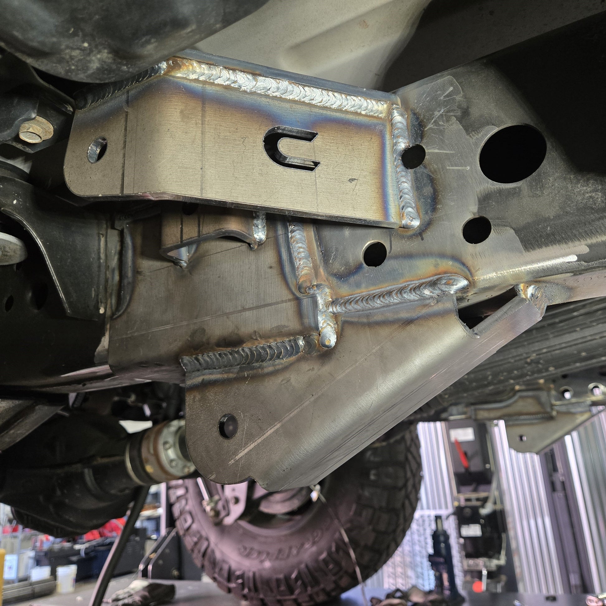 Jeep Wrangler Rear Long Arm Frame Brackets 2018+ JL Clayton Off Road-5