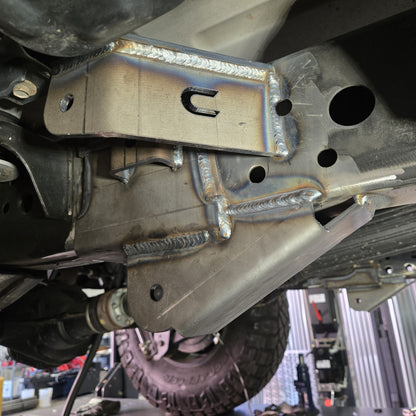Jeep Wrangler Rear Long Arm Frame Brackets 2018+ JL Clayton Off Road-5