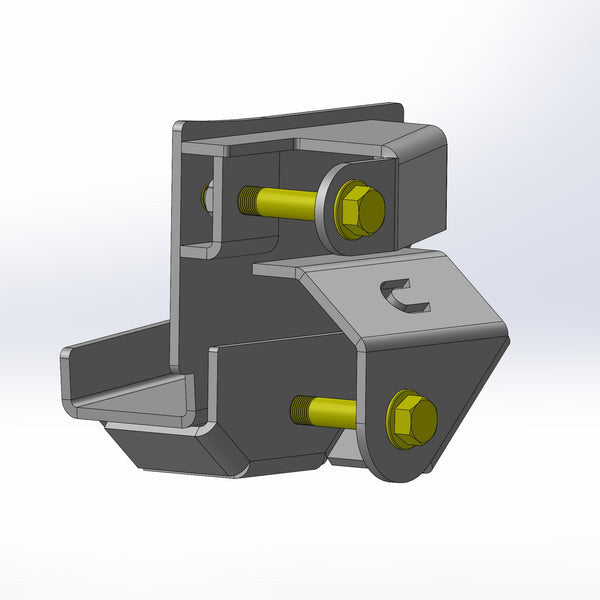 Clayton Off Road 2020-Present Jeep Gladiator JT Rear Long Arm Frame Brackets Clayton Off Road