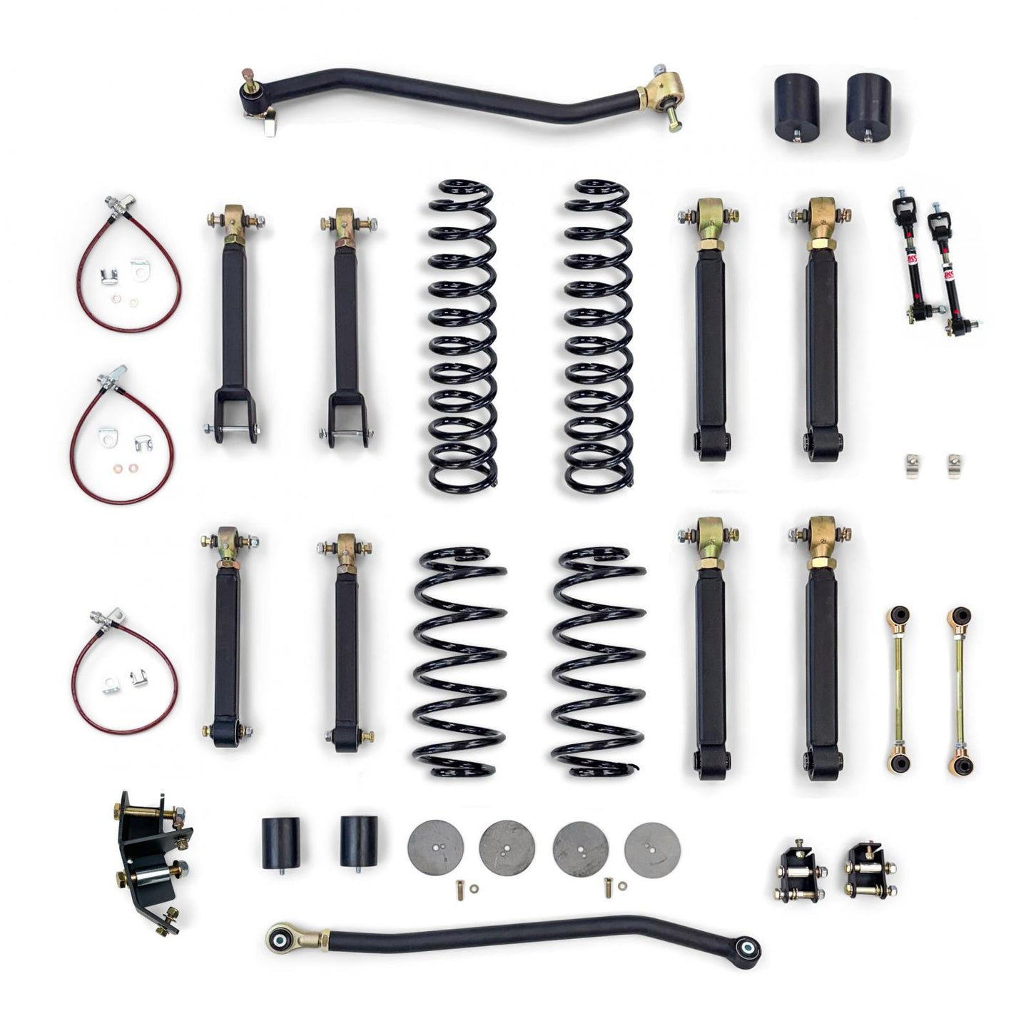 Clayton Off Road Jeep Wrangler 4.0 Inch Premium Short Arm Lift Kit 1997-2006 TJ/LJ Clayton Off Road