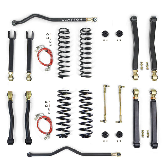 Jeep Wrangler 1.5 Inch Premium Lift Kit 2007-2018 JK Clayton Off Road