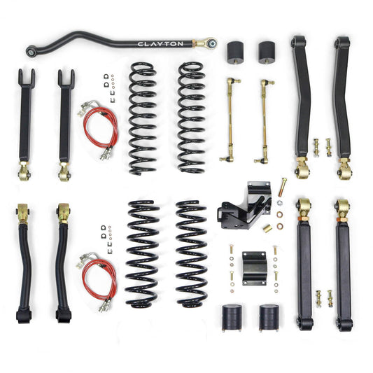 Clayton Off Road Jeep Wrangler 2.5 Inch Premium Lift Kit 2007-2018 JK Clayton Off Road