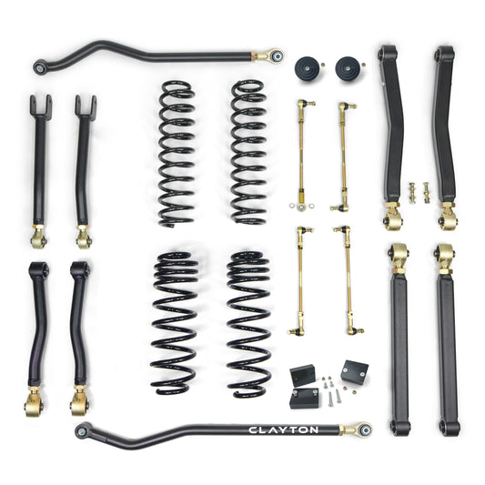 Jeep Wrangler 1.5 Inch Premium Lift Kit 2018+ JL Clayton Off Road