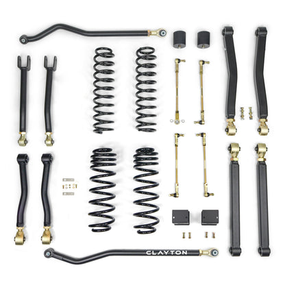Jeep Wrangler 3.5 Inch Premium Lift Kit 2018+ JL Clayton Off Road