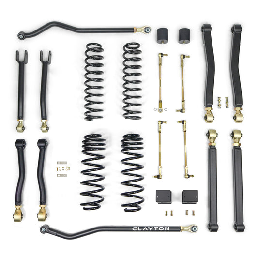 Jeep Wrangler 3.5 Inch Premium Lift Kit 2018+ JL Clayton Off Road