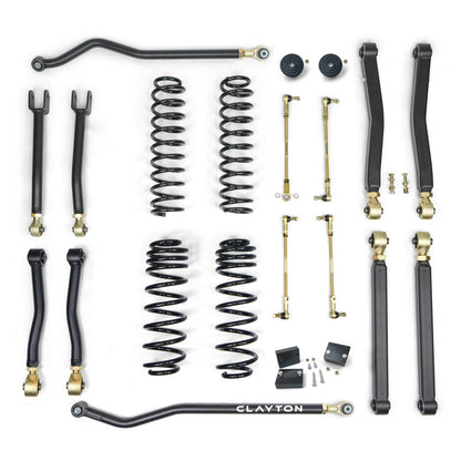 Jeep Wrangler Diesel 1.5 Inch Premium Lift Kit 2020-2023 JL Clayton Off Road