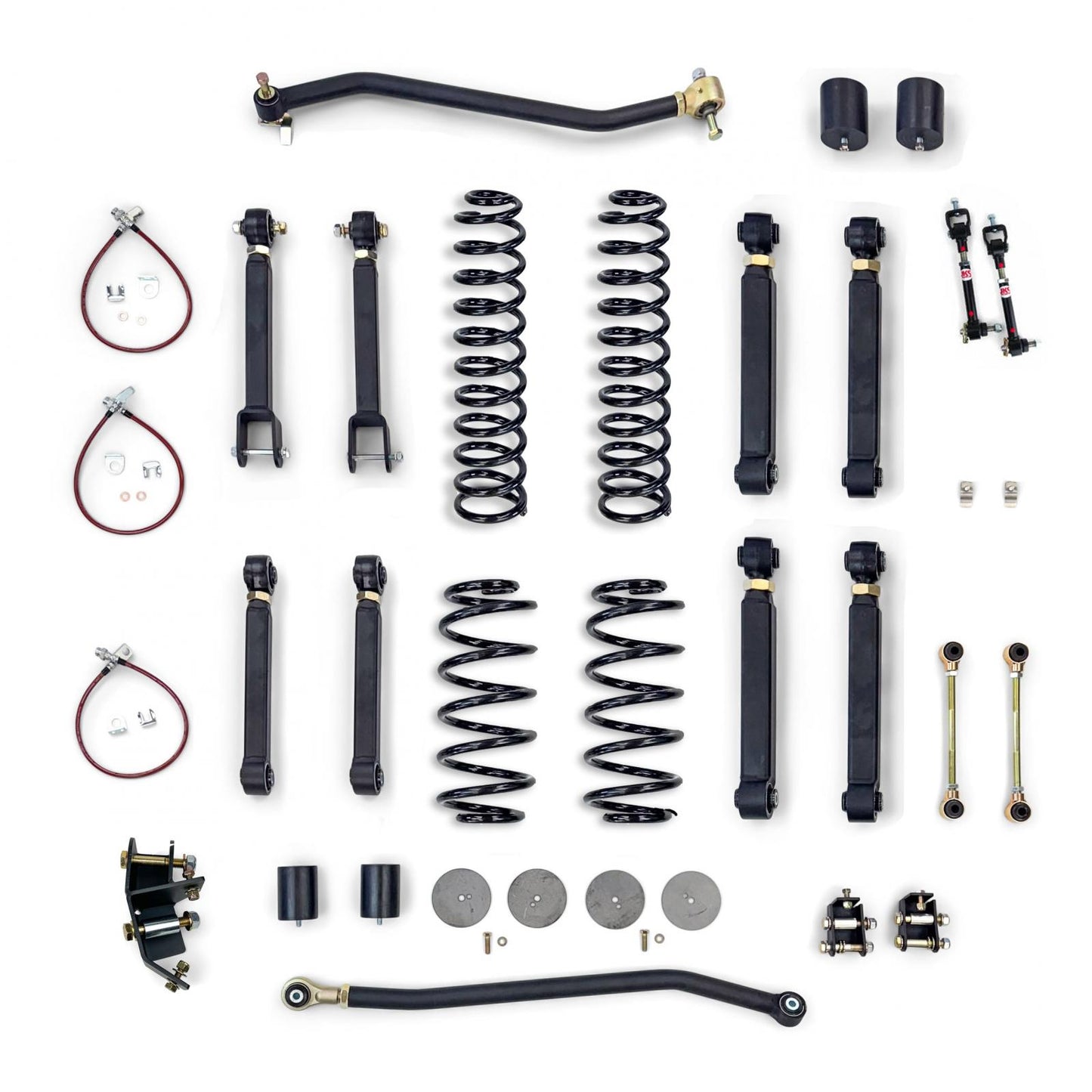 Clayton Off Road Jeep Wrangler 4.0 Inch Overland Plus Short Arm Lift Kit 1997-2006 TJ/LJ Clayton Off Road