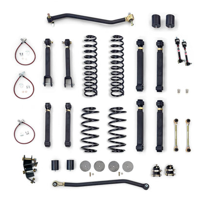 Jeep Wrangler 4.0 Inch Overland Plus Short Arm Lift Kit 1997-2006 TJ/LJ Clayton Off Road