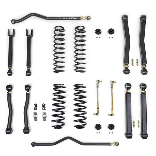 Jeep Wrangler 1.5 Inch Overland Plus Lift Kit 2007-2018 JK Clayton Off Road