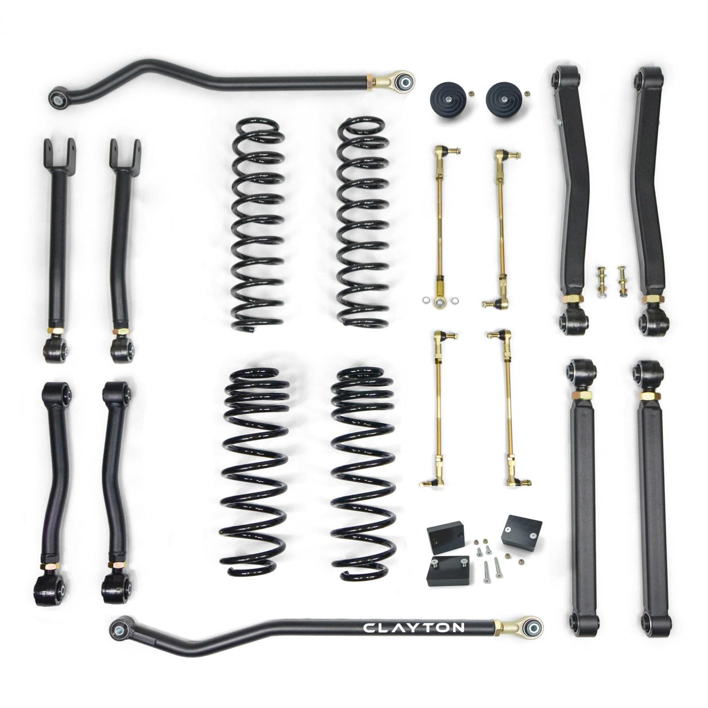 Clayton Off Road Jeep Wrangler Diesel 1.5 Inch Overland Plus Lift Kit 2020-2023 JL Clayton Off Road