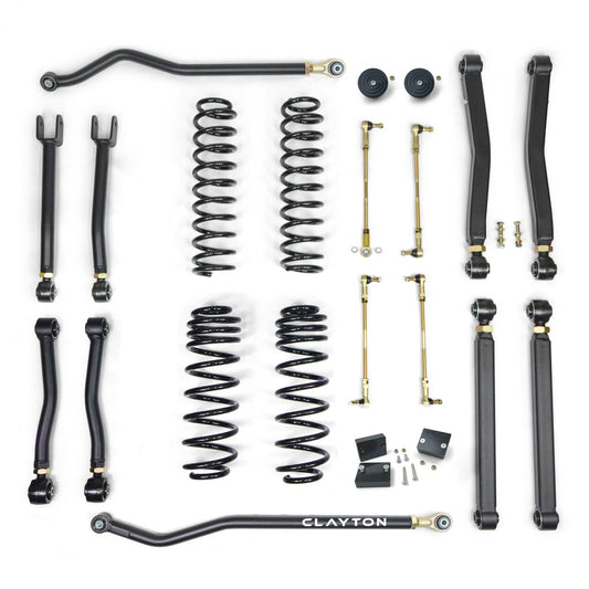 Jeep Wrangler Diesel 1.5 Inch Overland Plus Lift Kit 2020-2023 JL Clayton Off Road