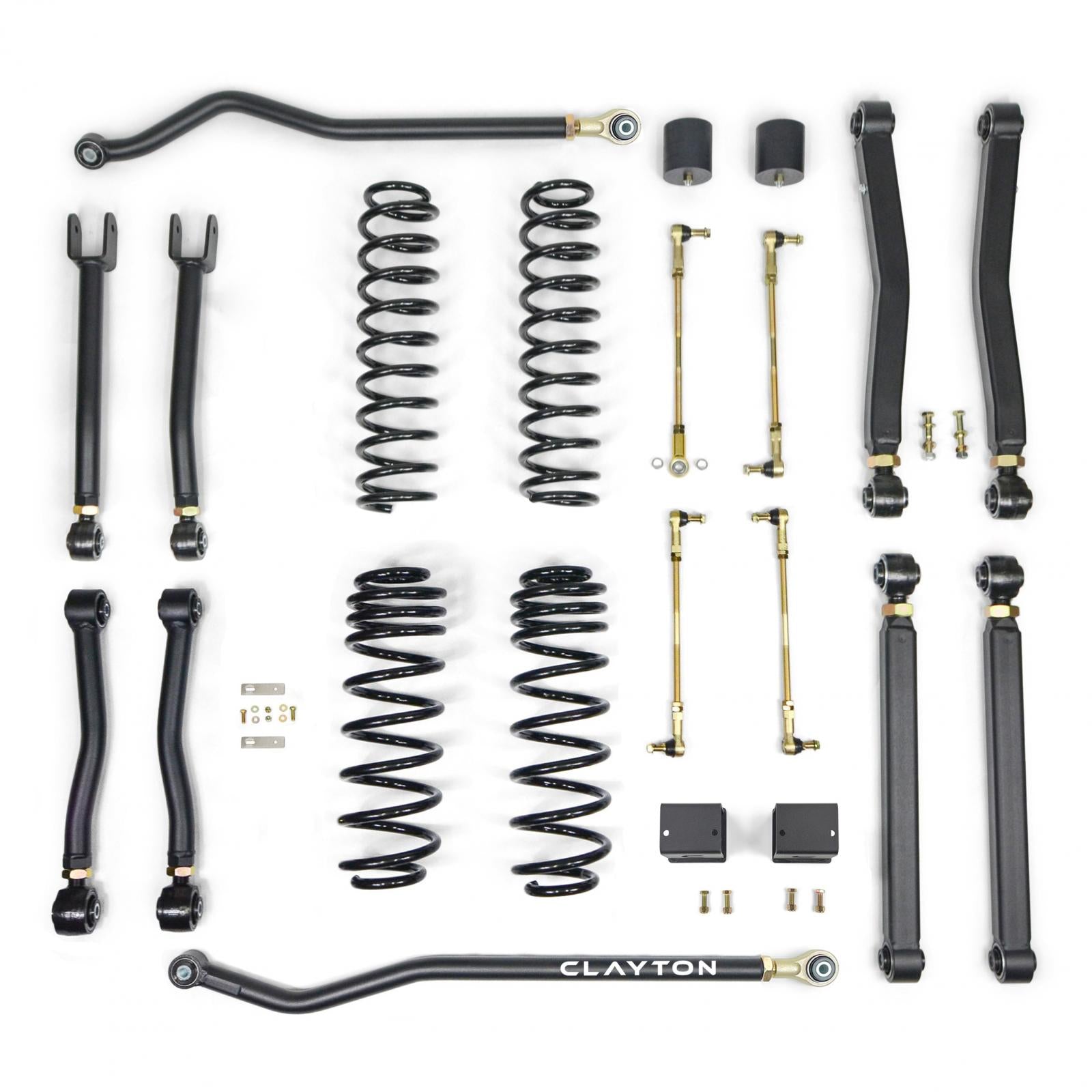 Clayton Off Road Jeep Wrangler Diesel 3.5 Inch Overland Plus Lift Kit 2020-2023 JL Clayton Off Road