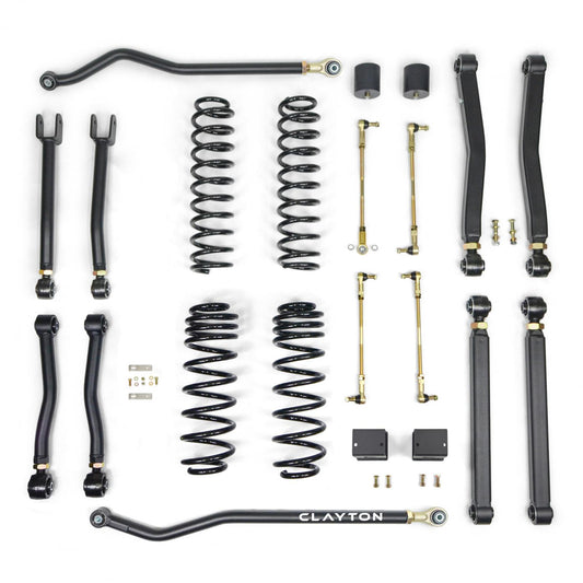 Clayton Off Road Jeep Wrangler Diesel 3.5 Inch Overland Plus Lift Kit 2020-2023 JL Clayton Off Road
