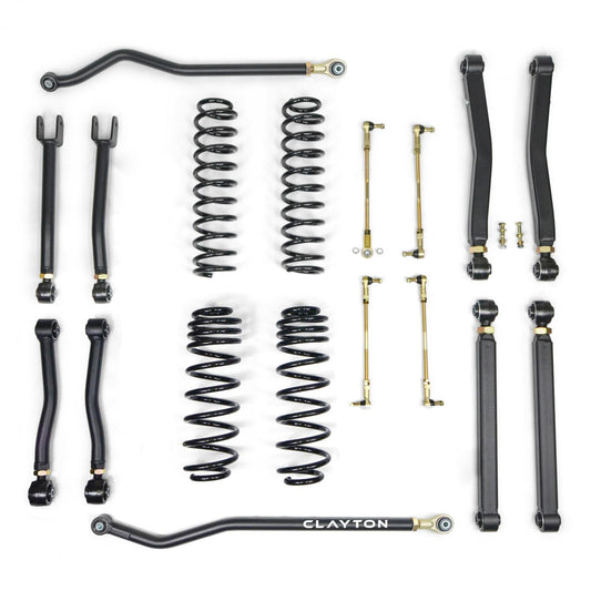 Jeep Wrangler 392 1.5 Inch Overland Plus Lift Kit 2021+ JL Clayton Off Road