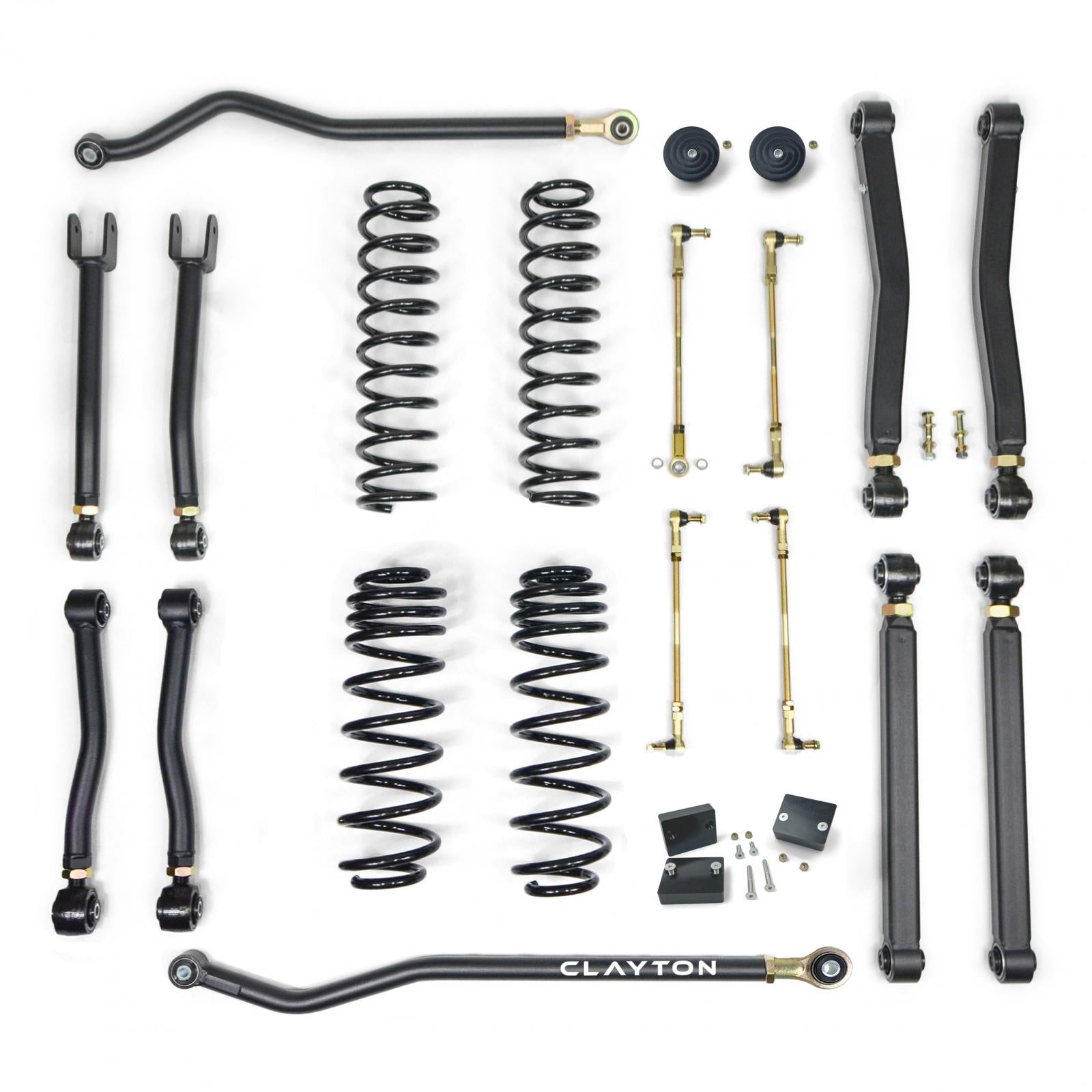 Jeep Wrangler 392 2.5 Inch Overland Plus Lift Kit 2021+ JL Clayton Off Road
