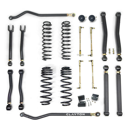 Jeep Wrangler 392 2.5 Inch Overland Plus Lift Kit 2021+ JL Clayton Off Road