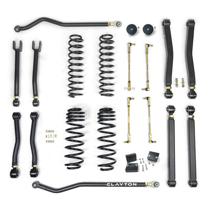 Jeep Wrangler 392 3.5 Inch Overland Plus Lift Kit 2021+ JL Clayton Off Road