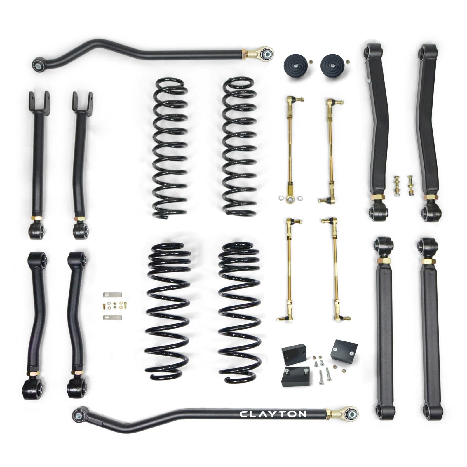 Clayton Off Road Jeep Wrangler 392 3.5 Inch Overland Plus Lift Kit 2021+ JL Clayton Off Road