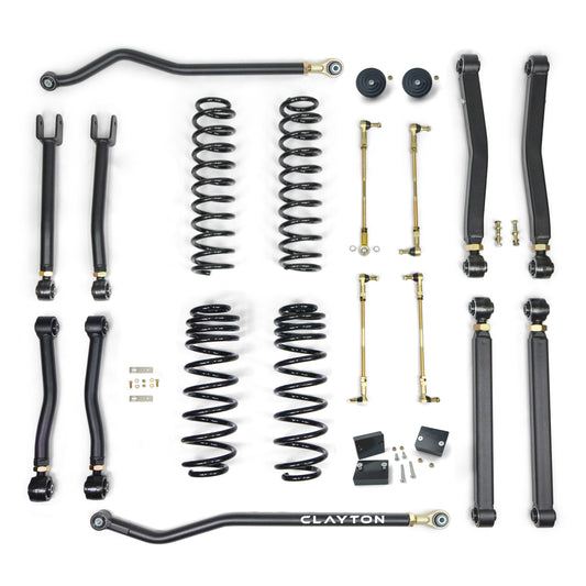 Jeep Wrangler 392 3.5 Inch Overland Plus Lift Kit 2021+ JL Clayton Off Road