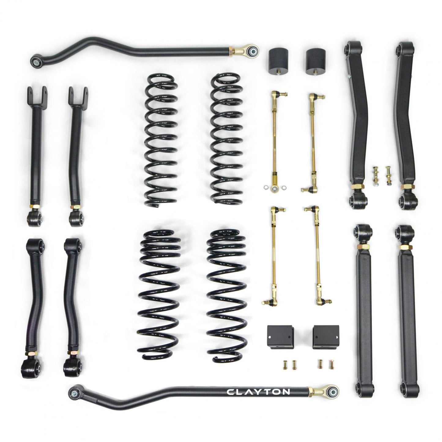 Jeep Wrangler 4XE 2.5 Inch Overland Plus Lift Kit 2021+ JL Clayton Off Road