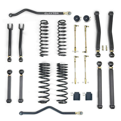 Jeep Gladiator 1.5 Inch Overland Plus Lift Kit 2020+ JT Clayton Off Road