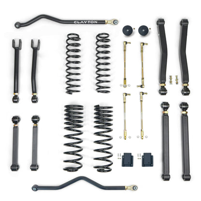 Jeep Gladiator 1.5 Inch Overland Plus Lift Kit 2020+ JT Clayton Off Road