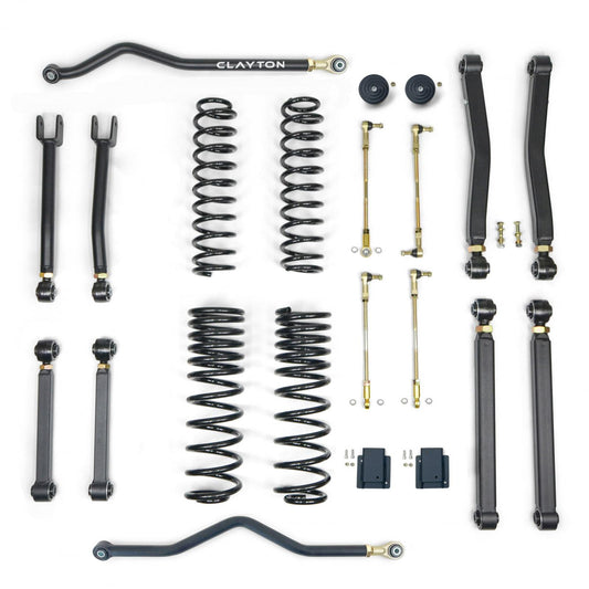 Clayton Off Road Jeep Gladiator 1.5 Inch Overland Plus Lift Kit 2020+ JT Clayton Off Road