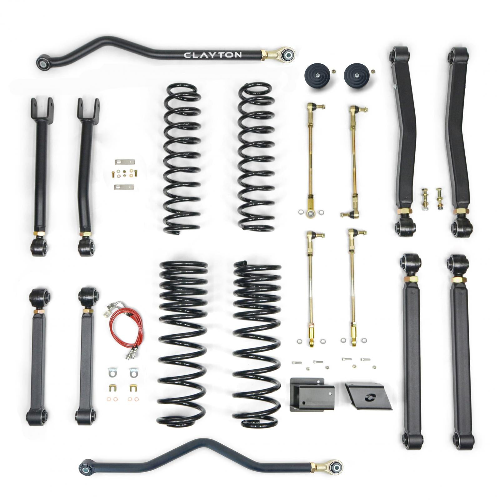 Clayton Off Road Jeep Gladiator 3.5 Inch Overland Plus Lift Kit 2020+ JT Clayton Off Road