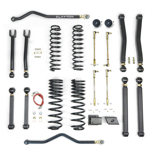 Clayton Off Road Jeep Gladiator 3.5 Inch Overland Plus Lift Kit 2020+ JT Clayton Off Road