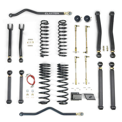 Jeep Gladiator Diesel 3.5 Inch Overland Plus Lift Kit 2021-2023 JT Clayton Off Road