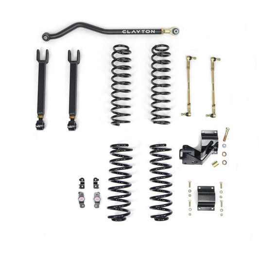 Jeep Wrangler 2.5 Inch Ride Right+ Lift Kit 2007-2018 JK 4 Door Clayton Off Road