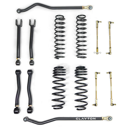 Jeep Wrangler 2.5 Inch Ride Right+ Lift Kit 2018+ JL 2 or 4 Door Clayton Off Road