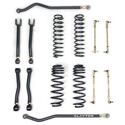 Jeep Wrangler 2.5 Inch Ride Right+ Lift Kit 2018+ JL 2 Or 4 Door Clayton Off Road