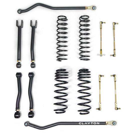 Jeep Wrangler 2.5 Inch Ride Right+ Lift Kit 2018+ JL 2 Or 4 Door Clayton Off Road