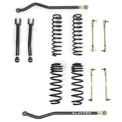 Jeep Wrangler Diesel 1.5 Inch Ride Right+ Lift Kit 2020-2023 JL Clayton Off Road
