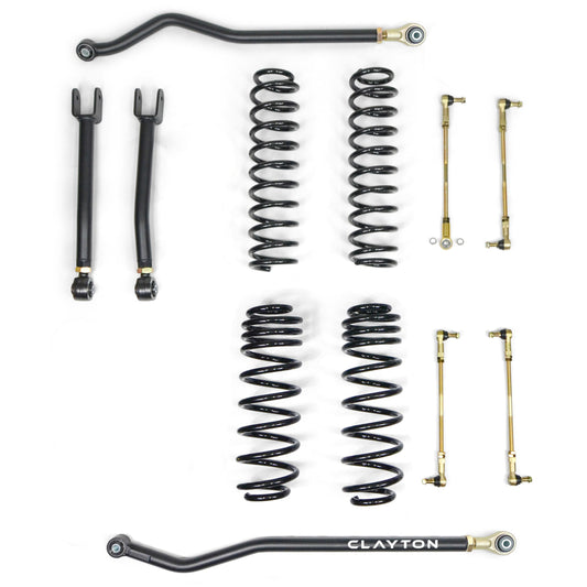 Jeep Wrangler Diesel 2.5 Inch Ride Right+ Lift Kit 2020-2023 JL Clayton Off Road