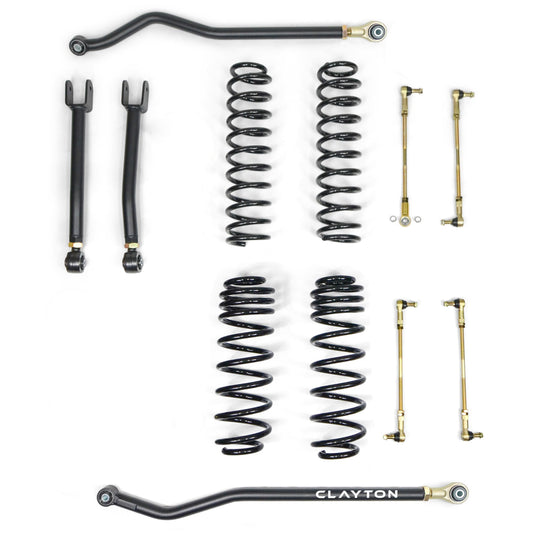 Jeep Wrangler Diesel 2.5 Inch Ride Right+ Lift Kit 2020-2023 JL Clayton Off Road