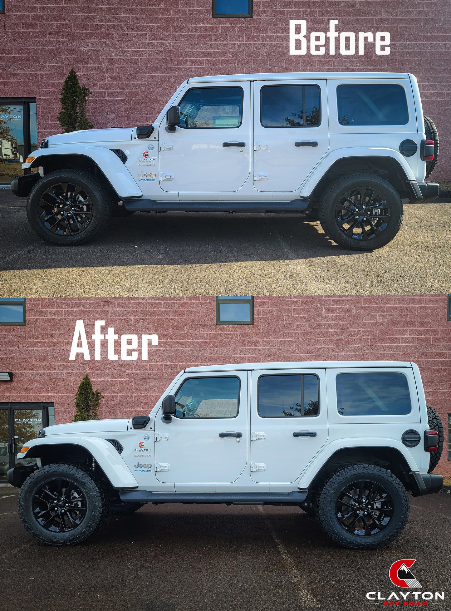 Jeep Wrangler 4XE 1.5 Inch Ride Right+ Lift Kit 2021+ JL Clayton Off Road-4